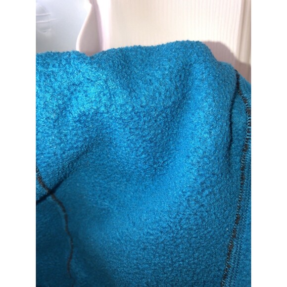 LULULEMON SCUBA HOODIE Black Turquoise Classic Full Zip Yoga Jacket Size 8 - Picture 14 of 14